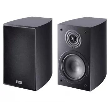Floorstanding speakers Heco Victa ELITE 202 black pair — 2‑way, 2.0 ch, 65W RMS, 35–40,000 Hz, 8 Ω, 89 dB, bass-reflex, MDF
