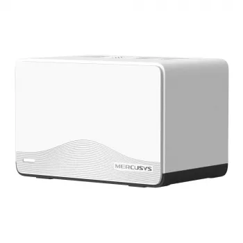 Mercusys Halo H27BE (3-pack) BE3600 whole home mesh Wi-Fi 7 system, dual-band 688 + 2880 Mbps, MU-MIMO, 1x 2.5 Gbps + 2x 1 Gbps ports, internal antennas, up to 650 m2