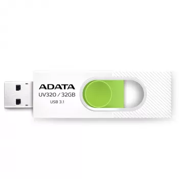 ADATA UV320 USB Flash Drive 32 GB USB Type-A 3.2 Gen 1 (3.1 Gen 1) Green, White