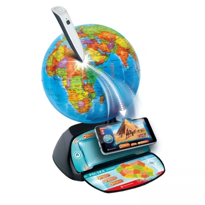 Clementoni Exploreglobe 50848 Interactive Educational Globe