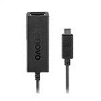 Lenovo 4X90S91831 USB-C to Ethernet adapter, black