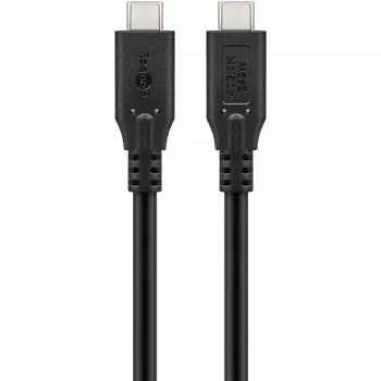 Goobay 74183 USB-C Cable USB4, 40 Gbit/s, 240 W Power Delivery, 1 m