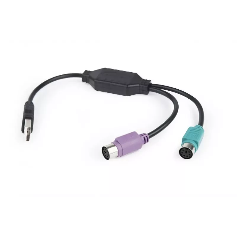 2xPS2->USB mouse + keyboard adapter