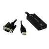 LogiLink CV0060 Video Cable Adapter Black