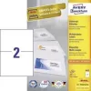 Avery 3655 Self-Adhesive Labels Rectangular Permanent White 200 Pieces