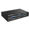 D-Link DUB-1340 USB hub black