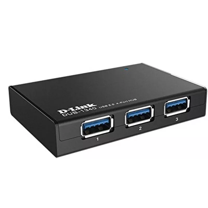 D-Link DUB-1340 USB hub black
