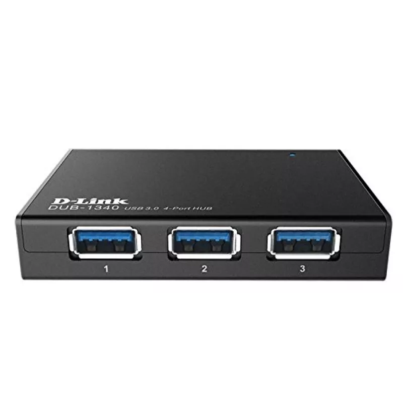 D-Link DUB-1340 USB hub black