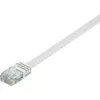 Wentronic 95150 Ethernet patch cable, white