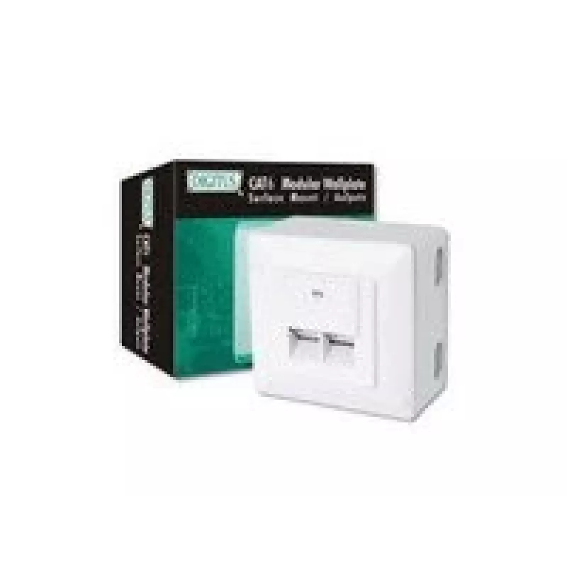 Digitus DN-9006-N CAT 6, Class E, data socket, shielded, surface-mounted, white