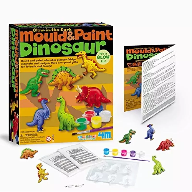 4M Plaster Casts, Dinosaurs