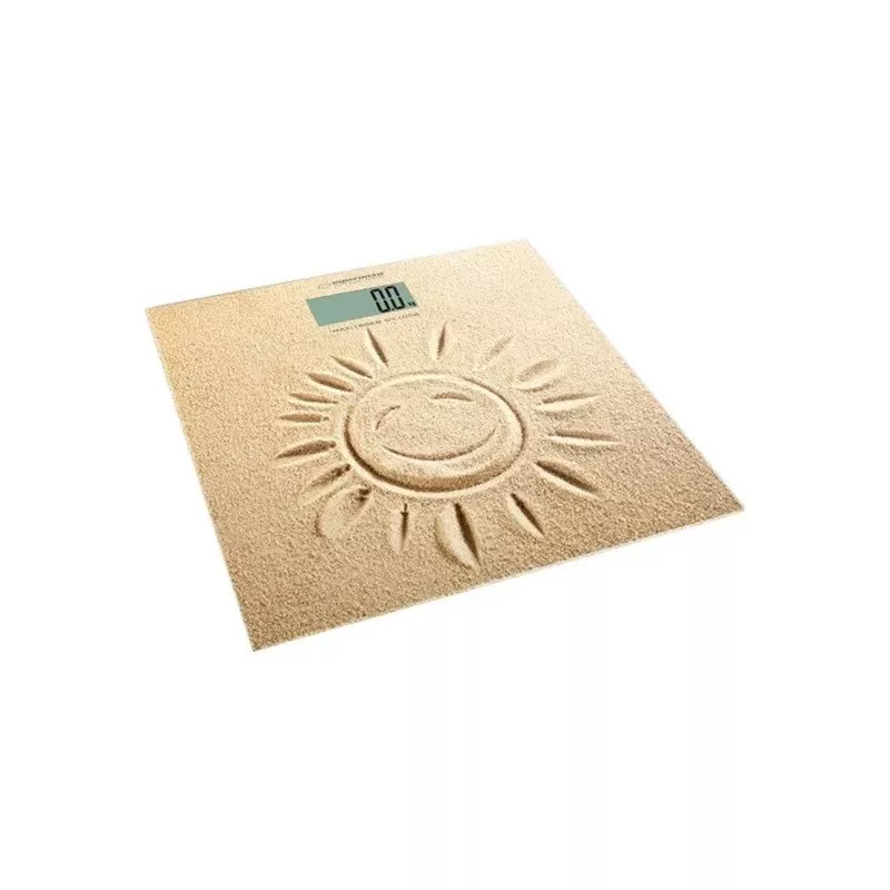 Esperanza EBS006 Personal Scale Electronic Personal Scale Square Beige