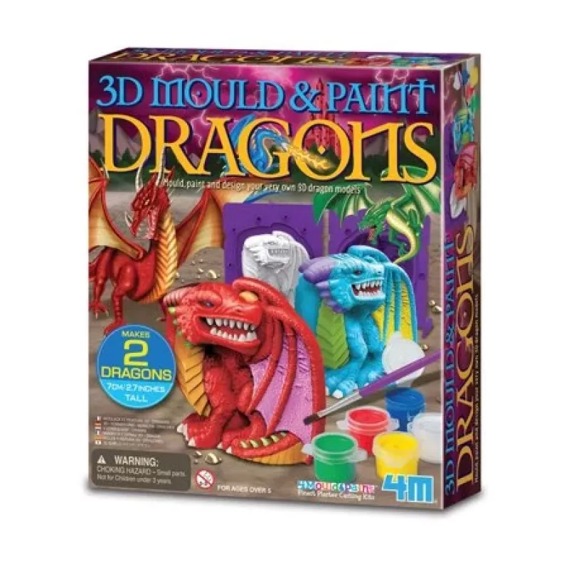 Cast & Paint Creative Set - Dragon
