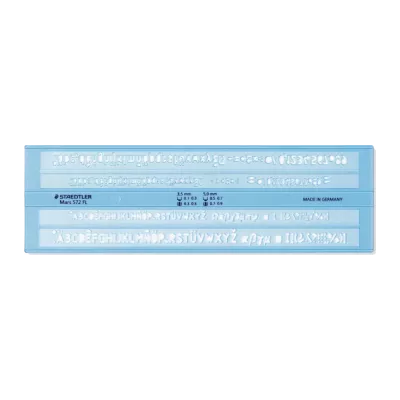 Drawing Templates & Stencils