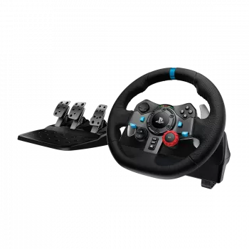 LOGITECH G29 Driving Force Racing Wheel for PlayStation5 and PlayStation4 - BLACK - USB - PLUGCG - WWi-9006 - STEERING WHEEL