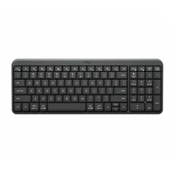 Logitech K250 Compact Wireless Keyboard US Layout, USB Nano Receiver, Flat Keys