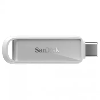 SanDisk Phone Drive 256 GB USB-C USB Stick, USB 3.2 Gen 1, 150 MB/s, Maritime Blue