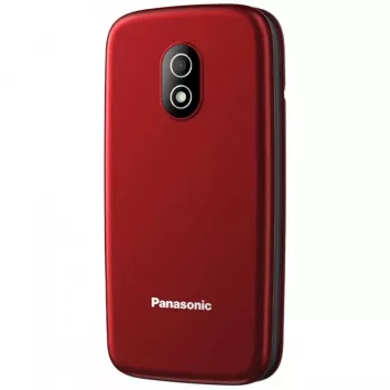 PANASONIC KX-TU410EXR Flip Phone - Red