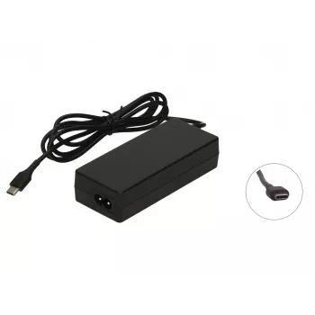 2-POWER PSA Parts CAA0744G 65W AC Adapter for Lenovo Notebook - Black