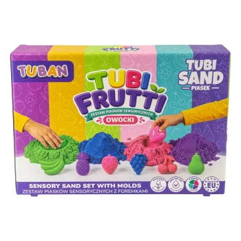 Tuban Sensory Sand Tubi Frutti Set