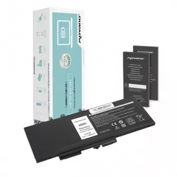 MOVANO Battery GJKNX for Dell Latitude 5280 5480 5490 5590 - 6000 mAh (46 Wh)