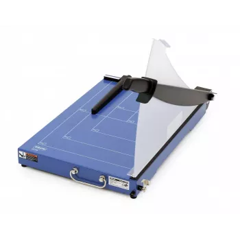 WALLNER Guillotine GA 448 Paper Cutter, A4, 15 Sheets, Grey/Black