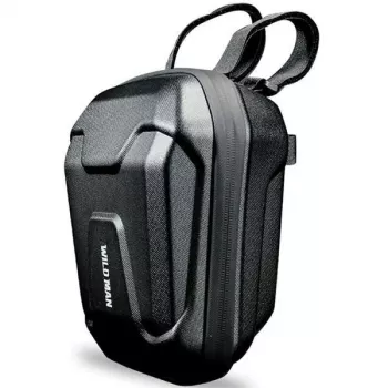 WILDMAN Storage Bag for Electric Scooter, Handlebar Mount, Frame Bag, Black
