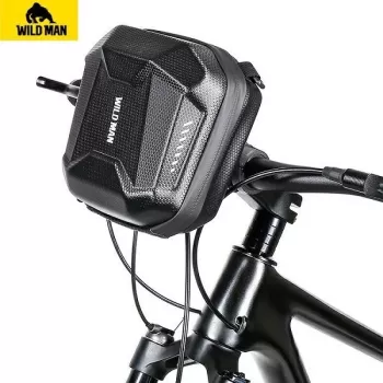 WILDMAN E18 3L Bicycle Frame Bag, Black