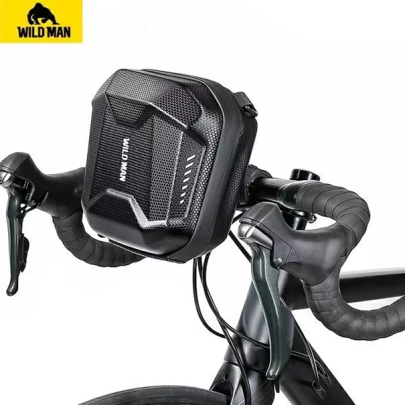 WILDMAN E18 3L Bicycle Frame Bag, Black