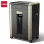 Deli ET099 Cross-Cut Paper Shredder, 10 Sheets, 15L, P-4 Security