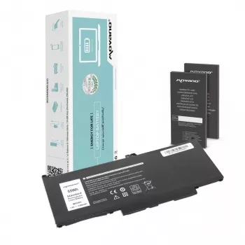 MITSU Battery MXV9V for Dell Latitude 5300 5310 7300 7400 - 7200 mAh (55 Wh)