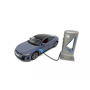 PULIO Car MSZ 1/36 Audi RS E-Tron GT Light & Sound Die-Cast Model Car