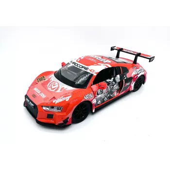 PULIO 1:24 Audi R8 LMS Die-Cast Model Car with Light and Sound