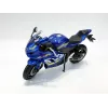 PULIO MSZ 1/12 Suzuki GSX-R1000 Blue Die-Cast Motorcycle Model