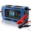 Qoltec 52669 Smart Battery Charger 12V 6A with Repair Function for AGM GEL LiFePO4