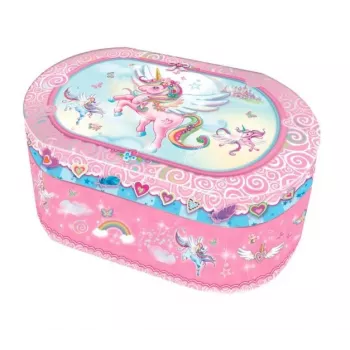 Pecoware Oval Music Box – Unicorn