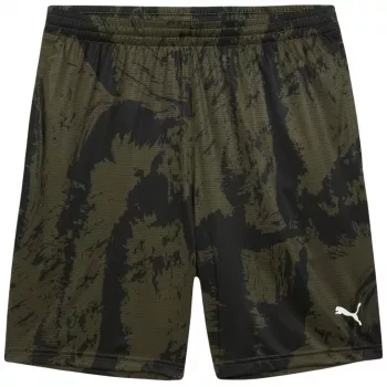 Puma Train All Day AOP Men's Shorts Deep Dive Green Size L