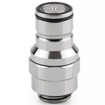 Thermal Grizzly DeltaMate Quick Coupling Male - M, Bright Nickel