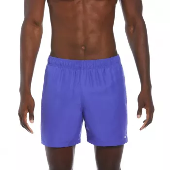 Nike Men's Volley Short Swimming Shorts Purple Size M - Quick-Drying with Mesh Lining