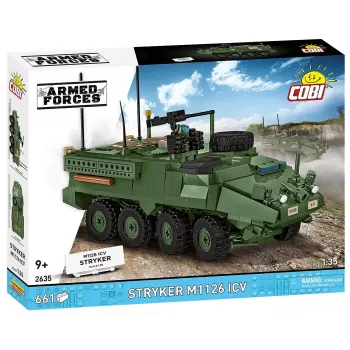 COBI Stryker M1126 ICV (1:35 Scale) – Detailed Military Vehicle Model Kit