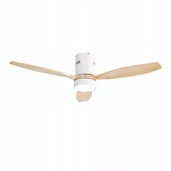 Extralink Nature Flow 52 Smart WiFi Ceiling Fan, Wood, 132 cm, App Control