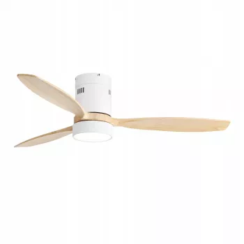 Extralink Nature Flow 52 Smart WiFi Ceiling Fan, Wood, 132 cm, App Control