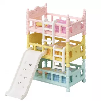 Sylvanian Families Three-Storey Baby Bunk Bed
