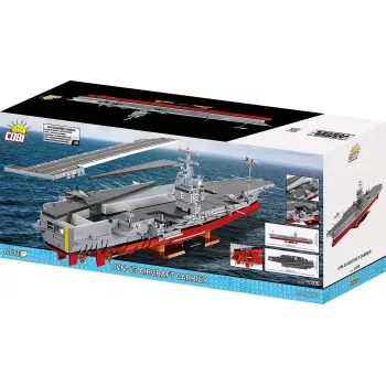 COBI 6131 PCS HC WWII /4869/ CVN-65 Aircraft Carrier Building Set