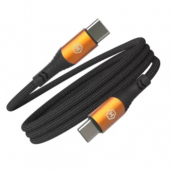 HAMMER USB-C to USB-C Cable 1.2m 60 W PD Fast Charging & Data Synchronisation Black