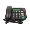 MAXCOM KXT 480 BB Corded Telephone with LCD Display, Black