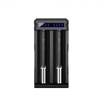 XTAR SC2 USB-C Li-Ion 18650 Battery Charger, 3.7V