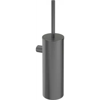 DEANTE ADR_D721 Wall Toilet Brush with Holder, Black