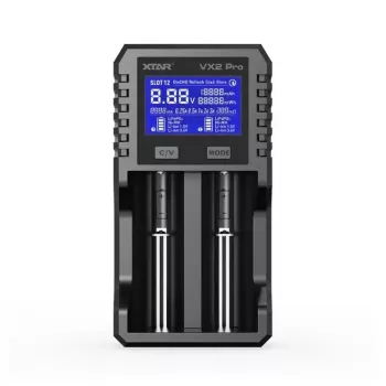 XTAR VX2 PRO KT Li-ion/LiFePO4/Ni-MH 18650 Battery Charger