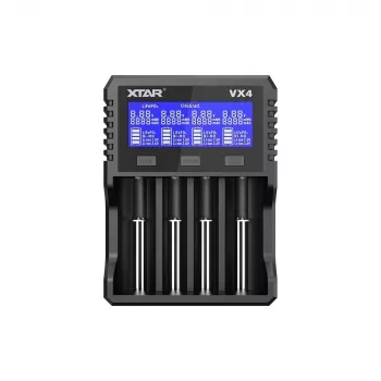 XTAR VX4 V2 KT Li-ion/LiFePO4/Ni-MH 18650 Battery Charger